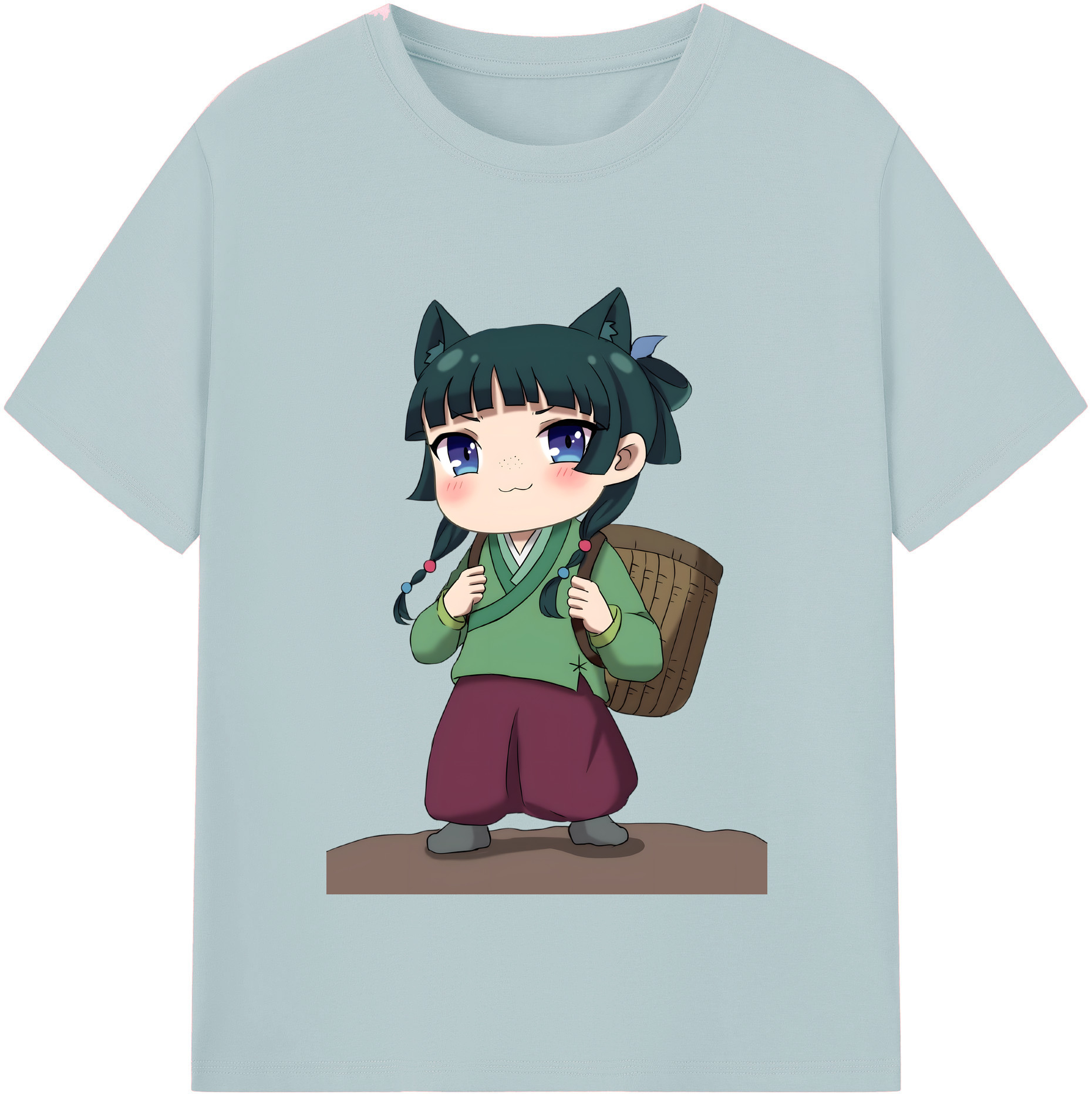 （画像用） 薬屋のひとりごと The Apothecary Diaries 綿100％半袖Tシャツ（フロントプリント）
